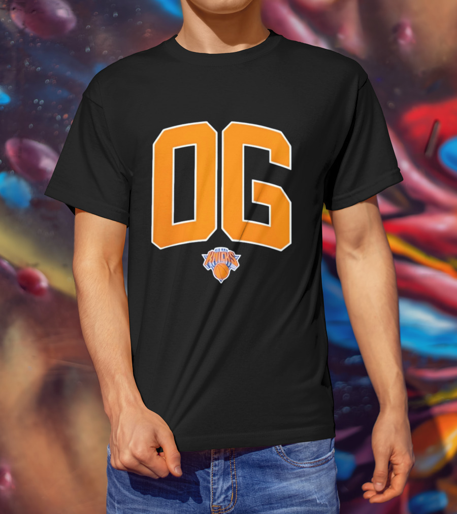 New York Knicks OG Anunoby Basketball T-Shirt