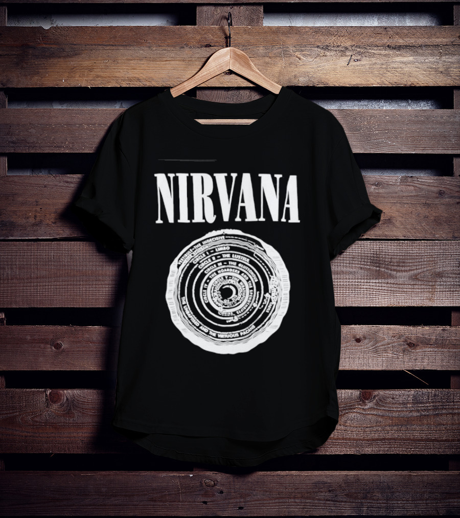 Nirvana Dante's Inferno Circles Of Hell T-Shirt