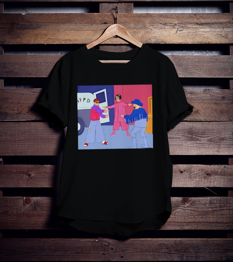 Oliver Tree NYPD Spider Man Pointing Meme T-Shirt