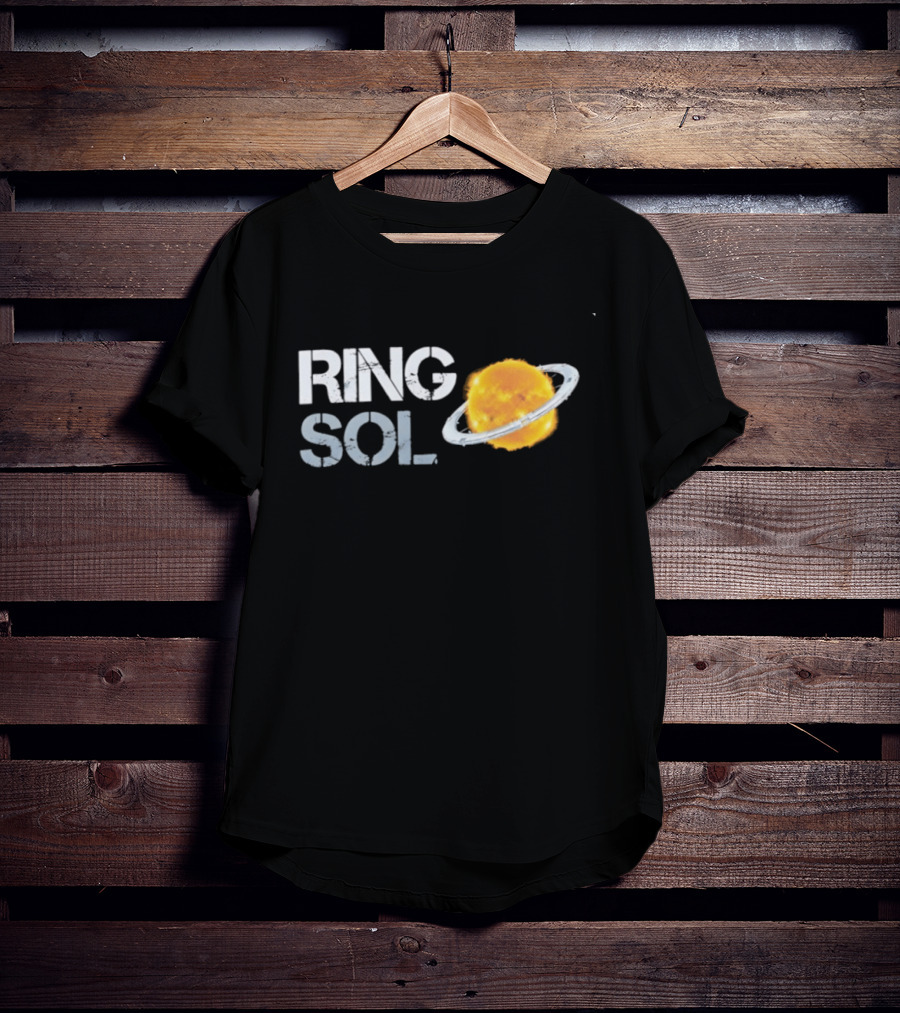 Ring Sol Space Astronomy Science Fiction Solar System Planetary Rings T-Shirt
