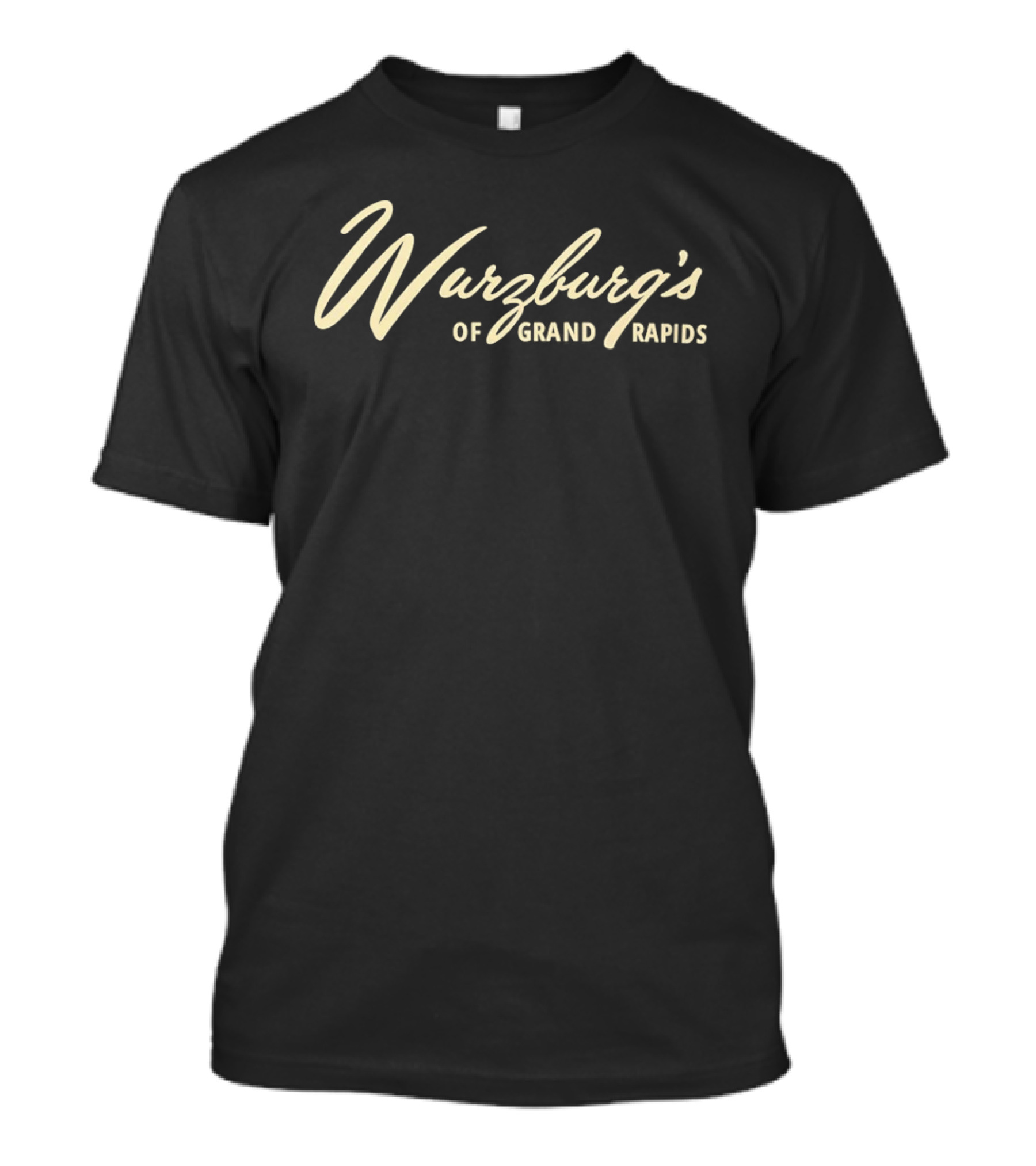Wurzburg's Of Grand Rapids Classic Script T-Shirt