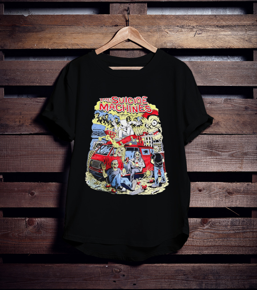 The Suicide Machines Punk Rock Zombie Van Frenzy T-Shirt