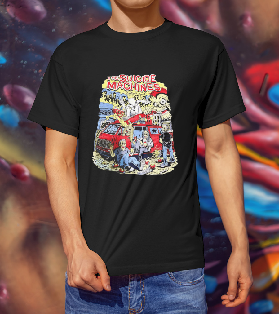 The Suicide Machines Punk Rock Zombie Van Frenzy T-Shirt