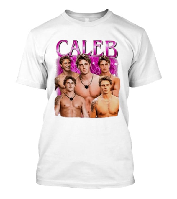 Caleb Love Island USA Reality TV Collage T-Shirt