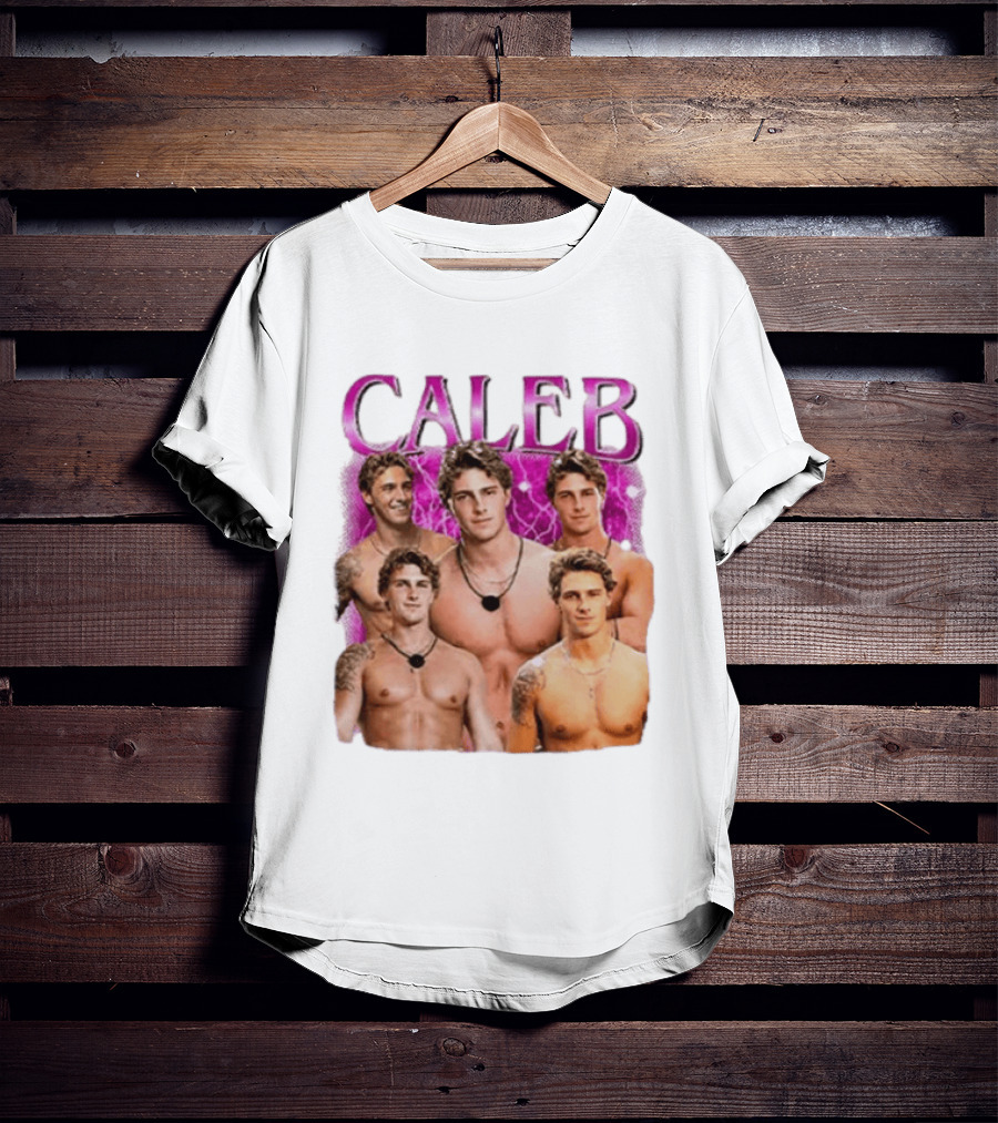 Caleb Love Island USA Reality TV Collage T-Shirt