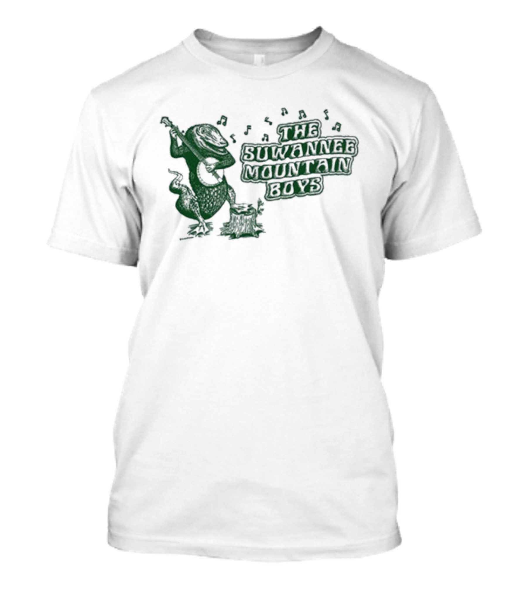 The Suwannee Mountain Boys Gator Banjo Fun T-Shirt