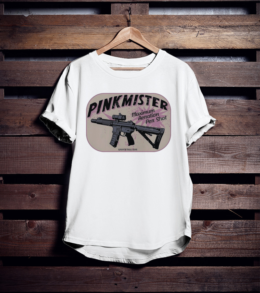 PINKMISTER Maximum Aeration Per Shot Gruntstyle.com T-Shirt