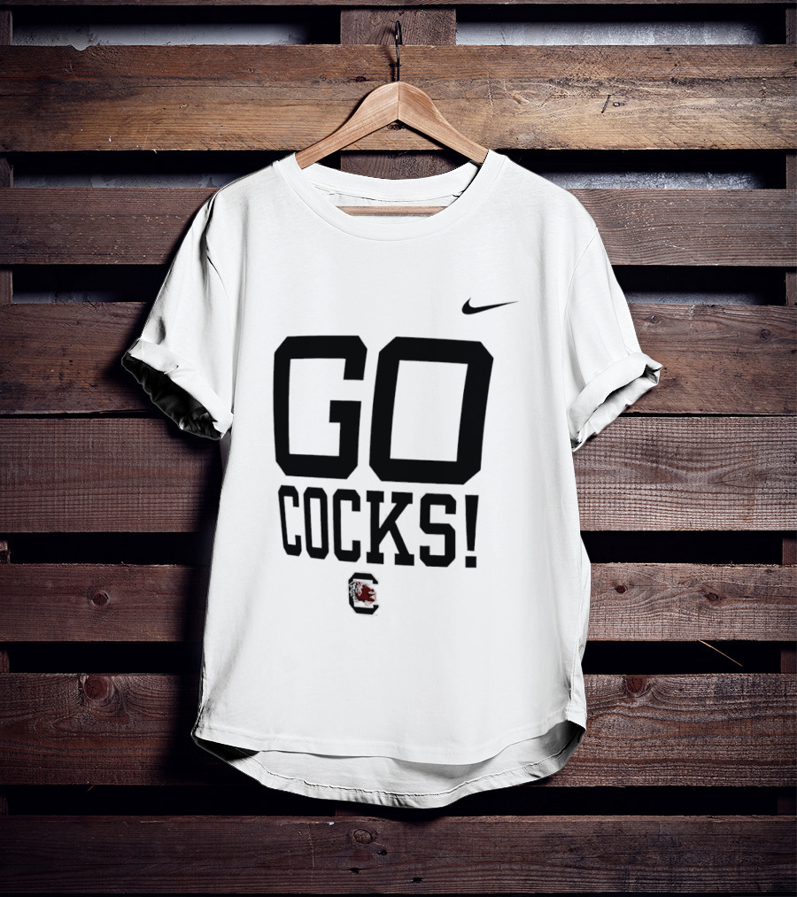 Nike South Carolina Gamecocks Go Cocks NCAA University Of South Carolina Team T-Shirt