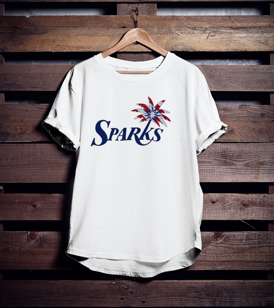 Los Angeles Sparks Stars Stripes Palm Tree Flag T-Shirt