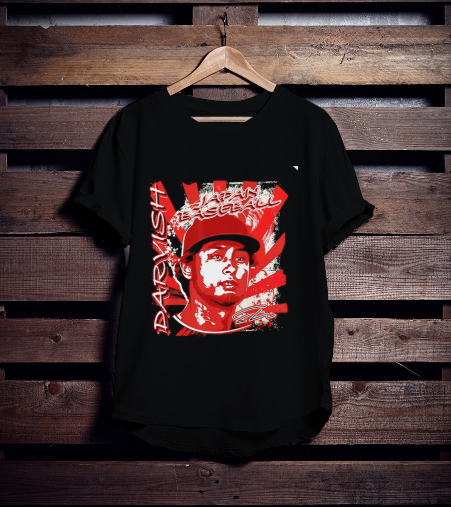Darvish Japan Baseball MLB International Player Iconic Red T-Shirt