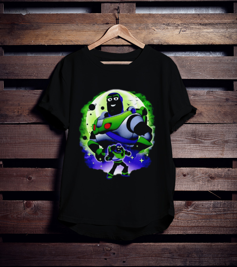 Buzz Lightyear Toy Story To Infinity And Beyond Lunar Adventure T-Shirt