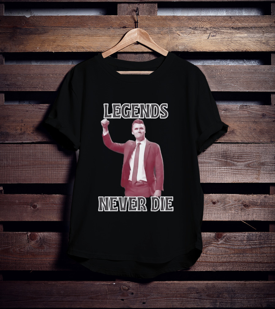Charlie Kirk Legends Never Die Turning Point USA T-Shirt