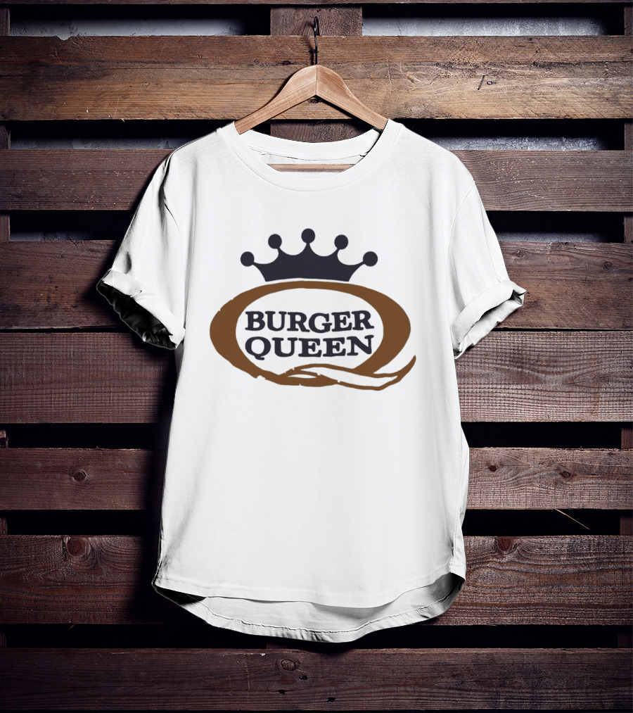 Burger Queen Crown Fast Food T-Shirt