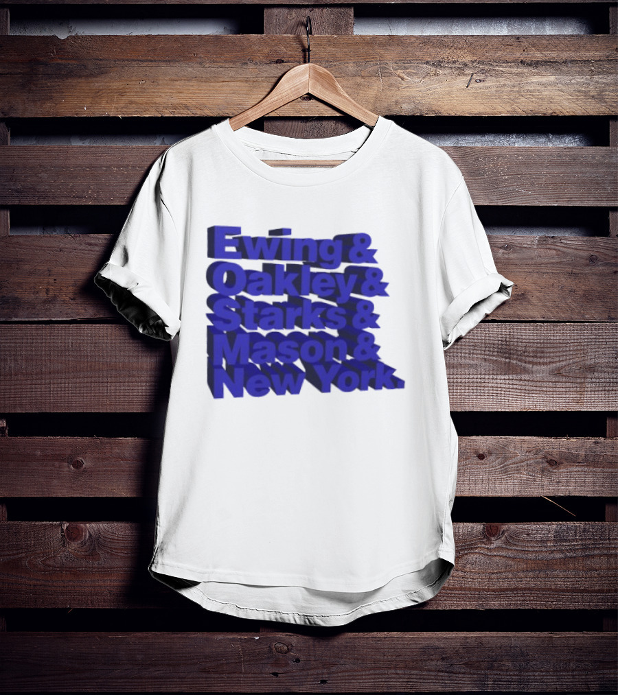 Ewing Oakley Starks Mason New York Knicks Legends T-Shirt