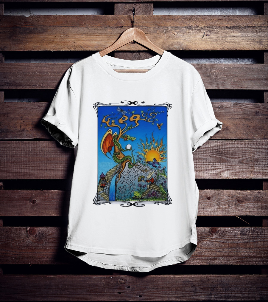 Goose July 2026 Boston Dragon Fantasy Art Leader Bank Pavilion T-Shirt