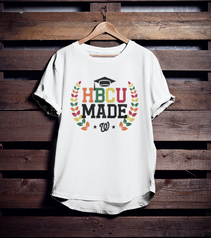 Washington Nationals HBCU Made Graduation 2026 T-Shirt