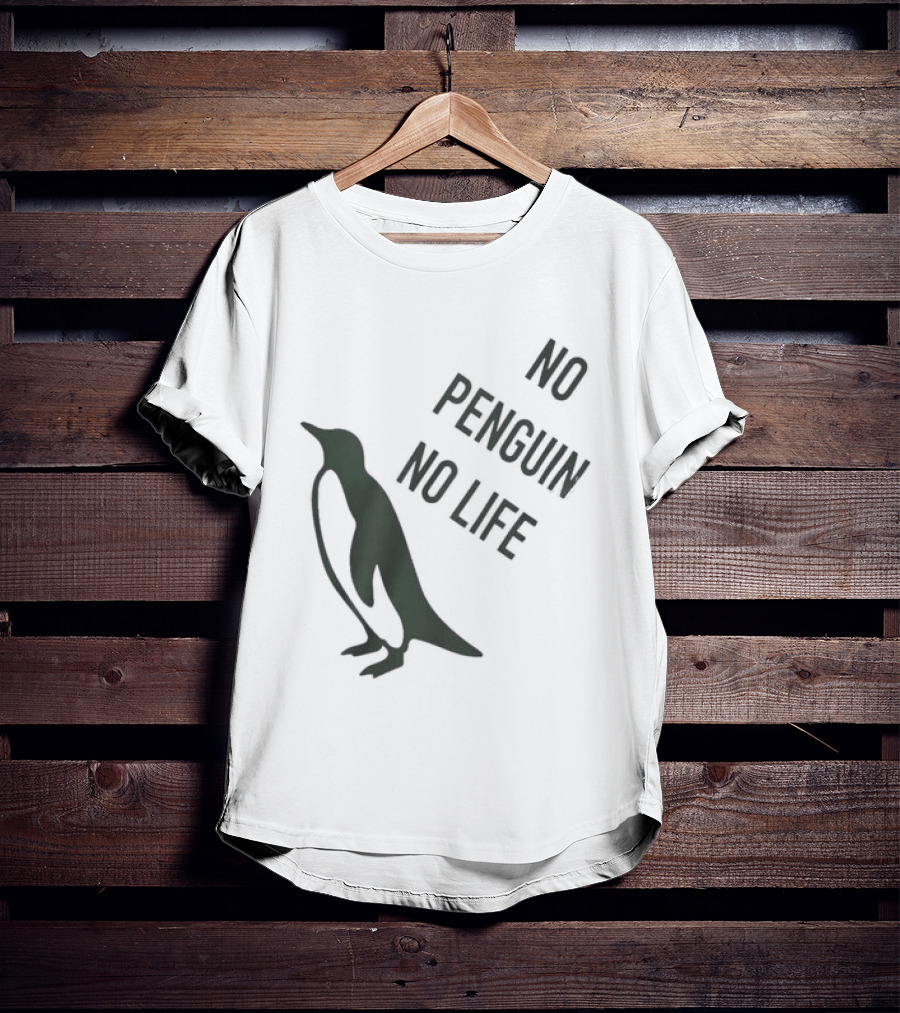 No Penguin No Life Penguin Lover T-Shirt