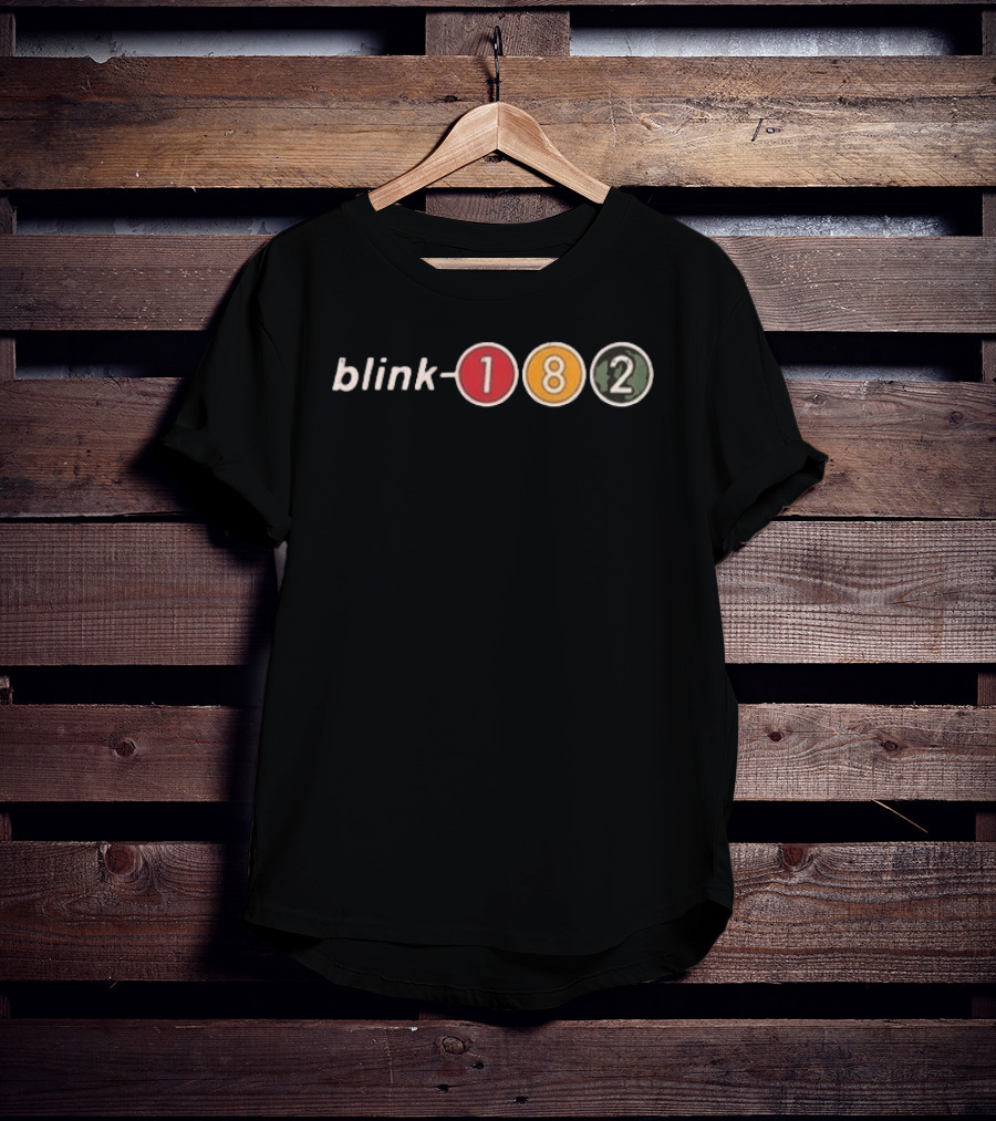 Blink 182 Take Off Your Pants And Jacket Vintage Album Icon Numbers T-Shirt