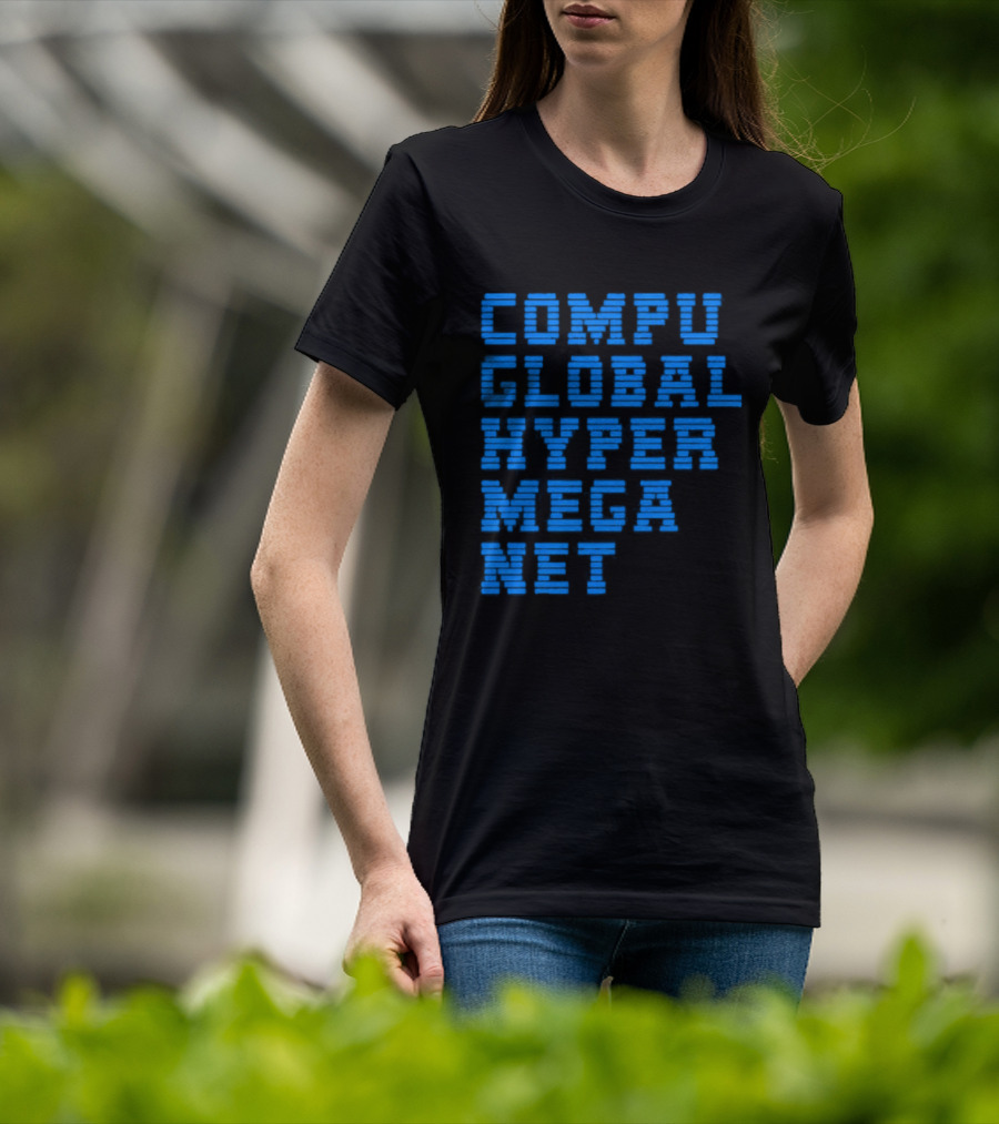 Compu Global Hyper Mega Net The Simpsons T-Shirt