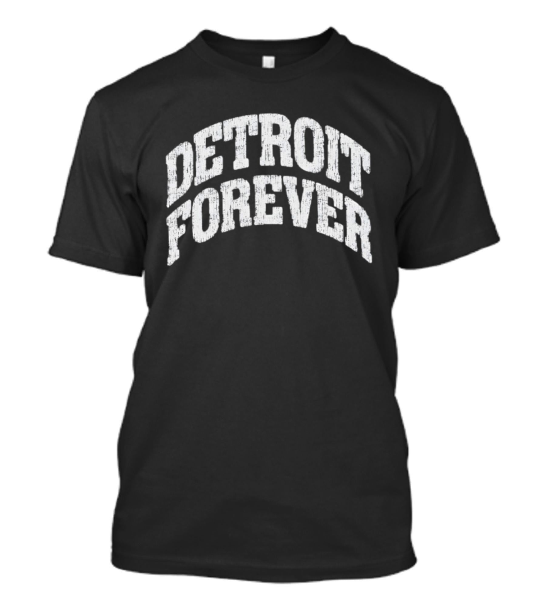 Detroit Forever 2026 Vintage Style Arch T-Shirt