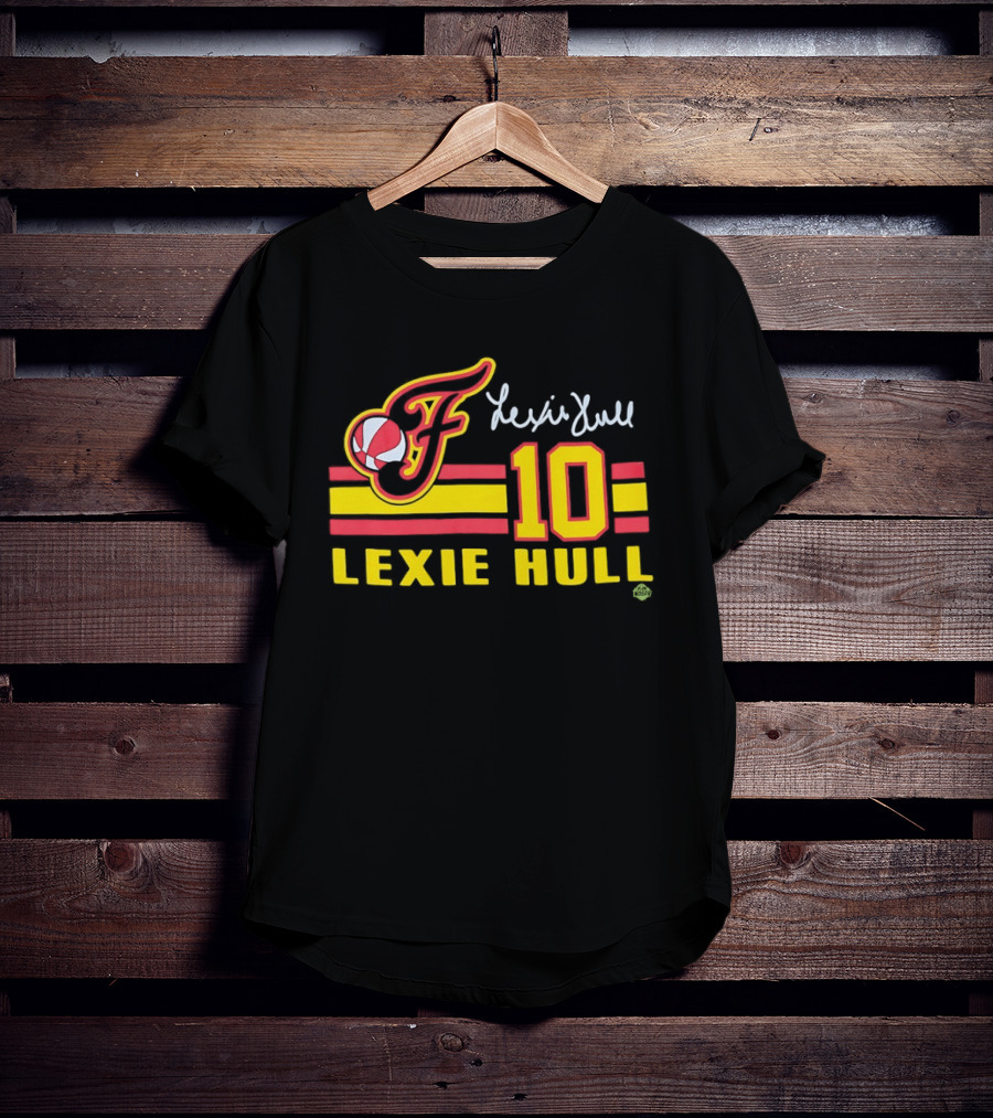 Lexie Hull 10 Indiana Fever WNBA Basketball T-Shirt