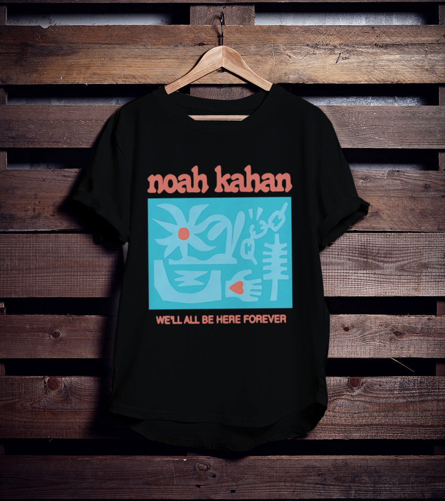 Noah Kahan We'll All Be Here Forever Abstract Symbols And Shapes T-Shirt