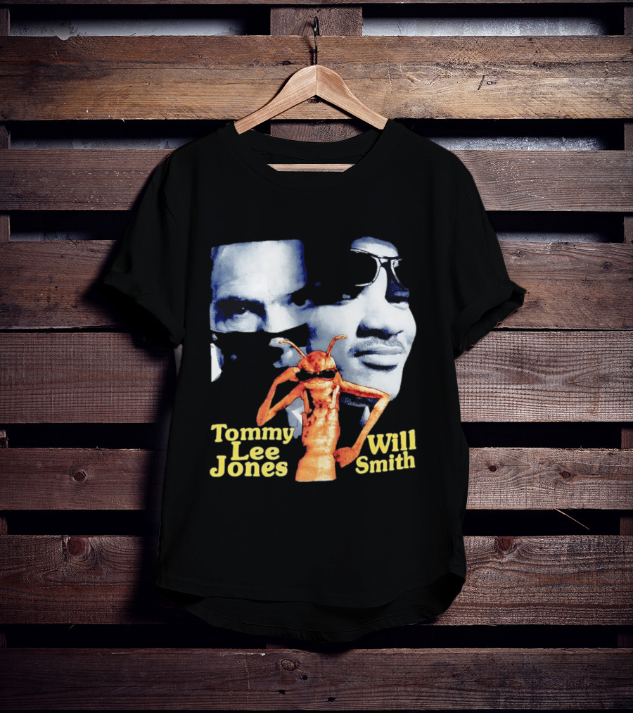 Tommy Lee Jones Will Smith Alien Men In Black T-Shirt