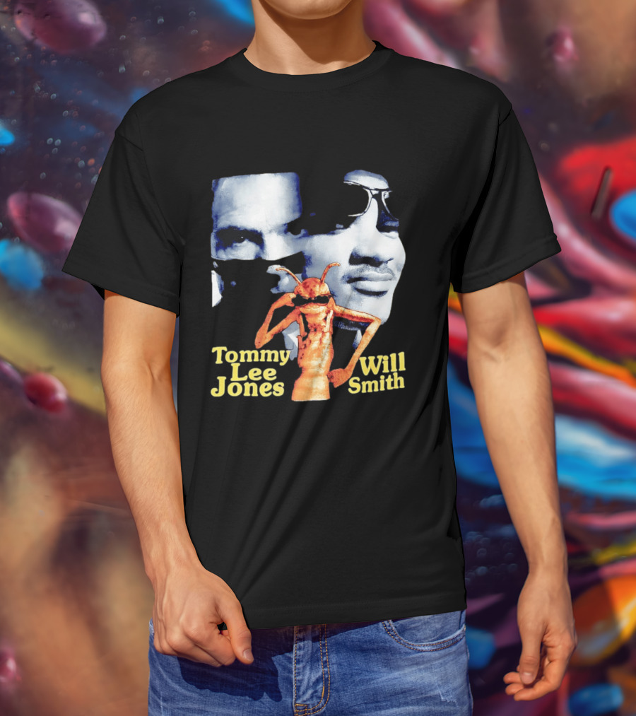 Tommy Lee Jones Will Smith Alien Men In Black T-Shirt