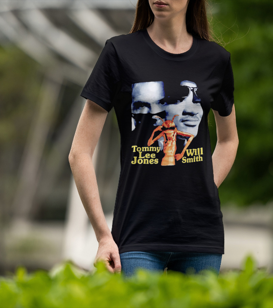 Tommy Lee Jones Will Smith Alien Men In Black T-Shirt