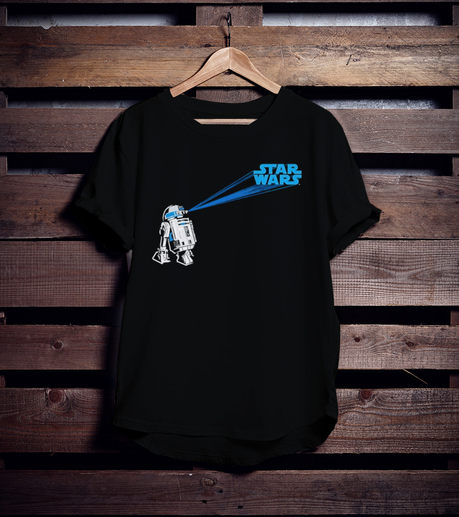 Star Wars R2D2 Projection T-Shirt