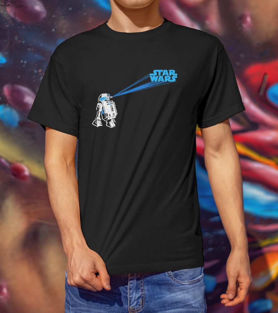 Star Wars R2D2 Projection T-Shirt