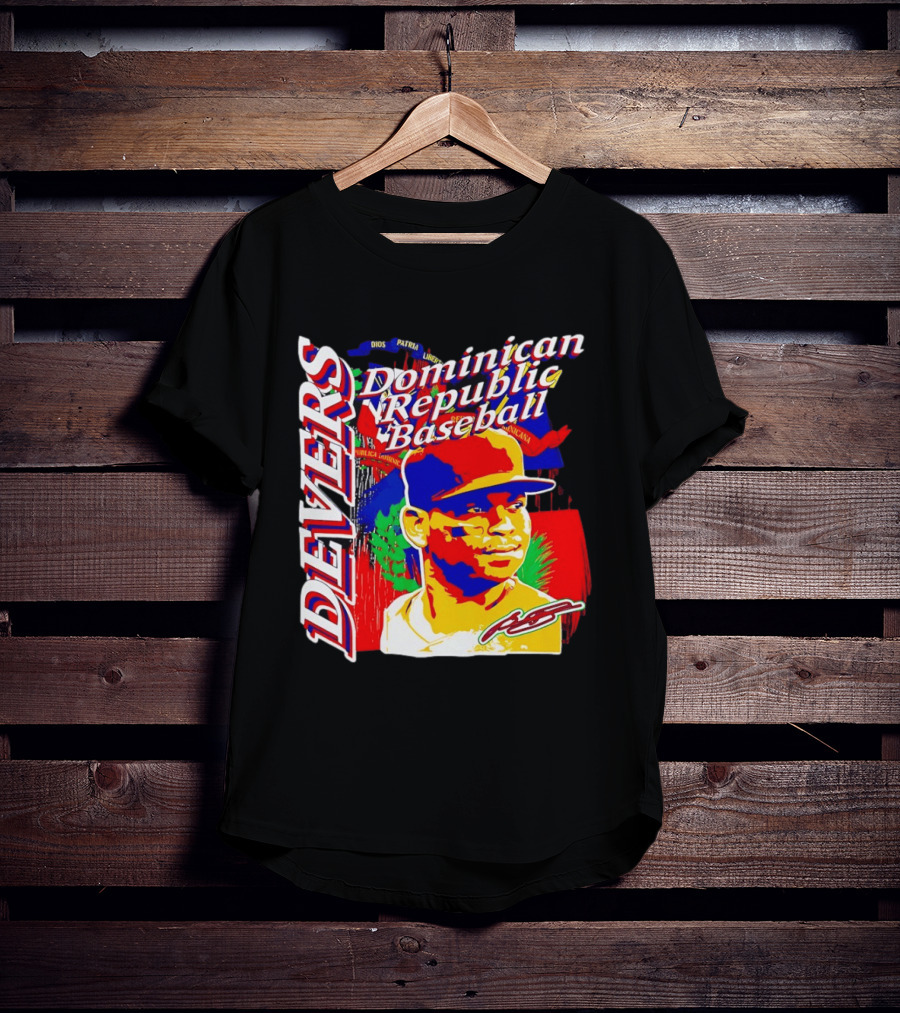 Rafael Devers Dominican Republic Baseball Boston Red Sox T-Shirt