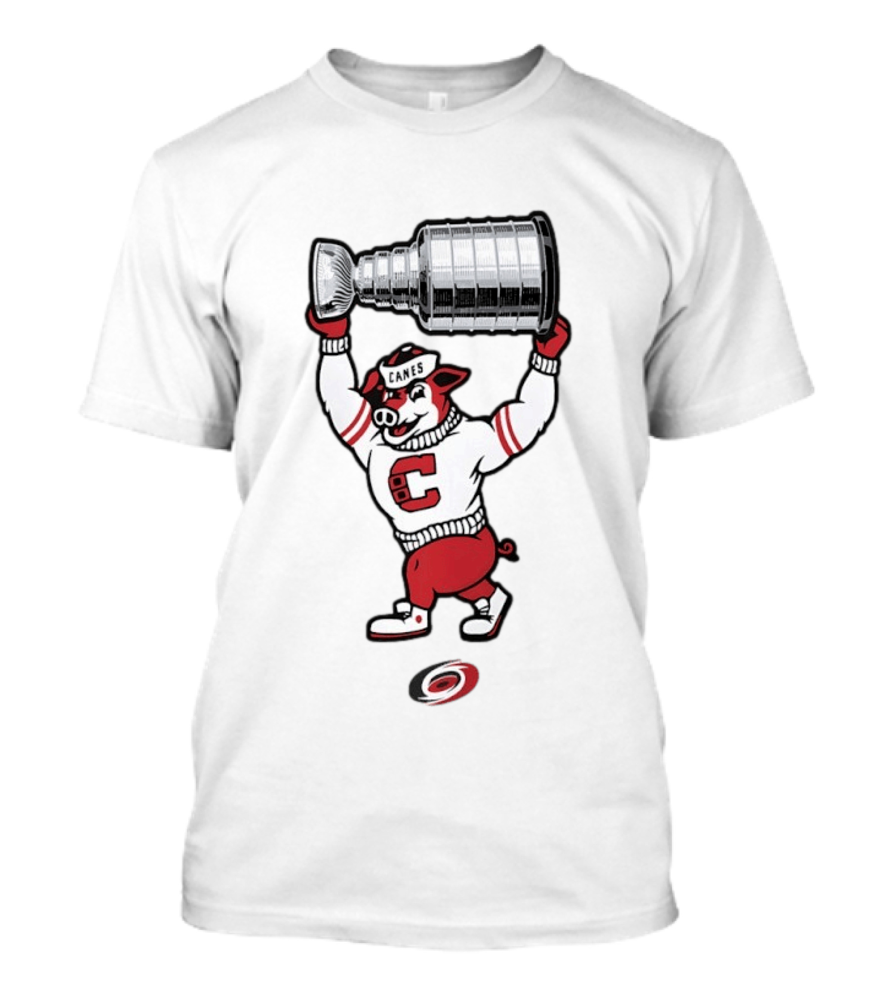 Carolina Hurricanes Stormy Canes Stanley Cup Victory T-Shirt