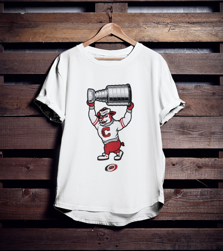 Carolina Hurricanes Stormy Canes Stanley Cup Victory T-Shirt