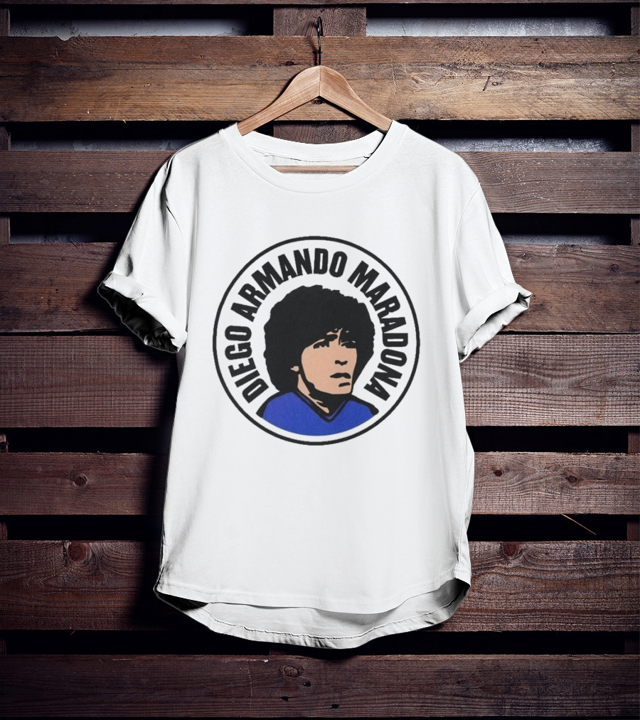 Trickett England Diego Armando Maradona Iconic Player T-Shirt