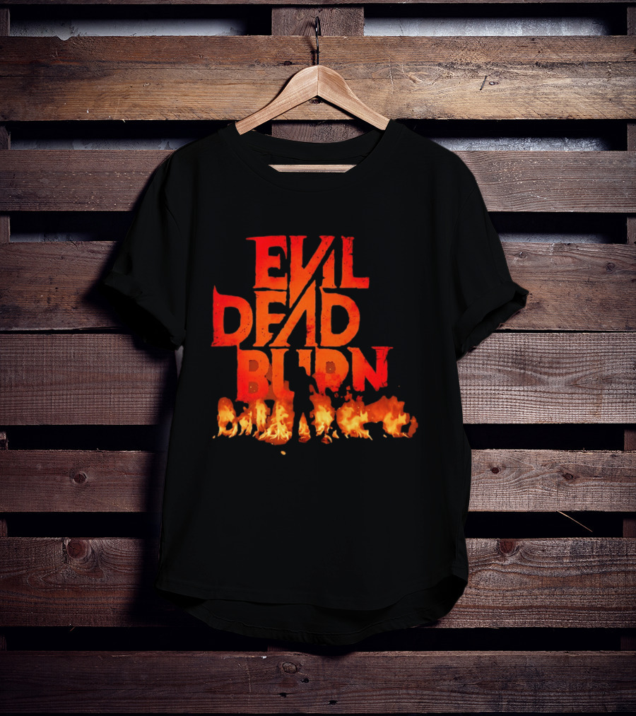 Evil Dead Burn Flaming T-Shirt