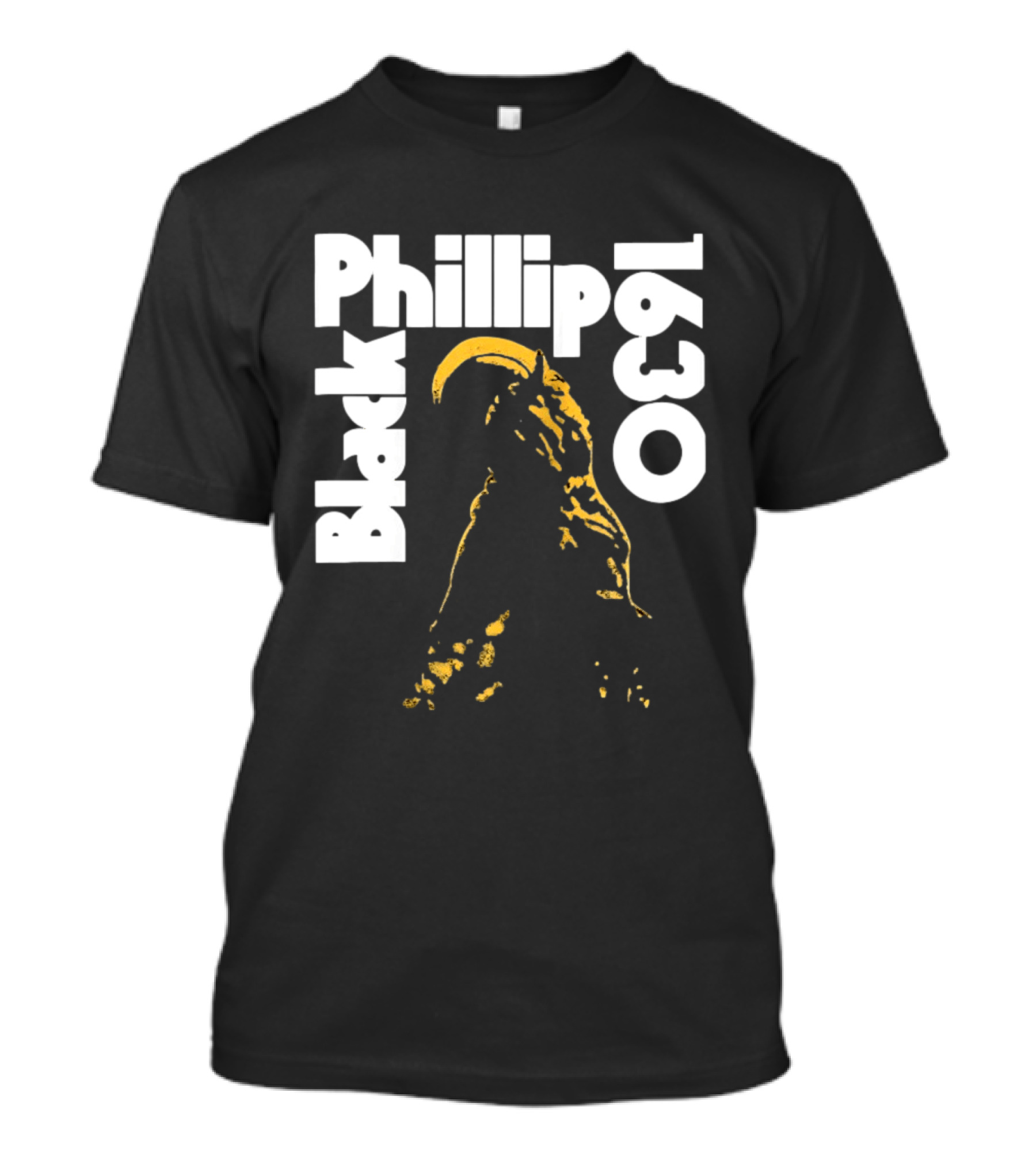Black Phillip 1630 The Witch A24 Horror Movie T-Shirt