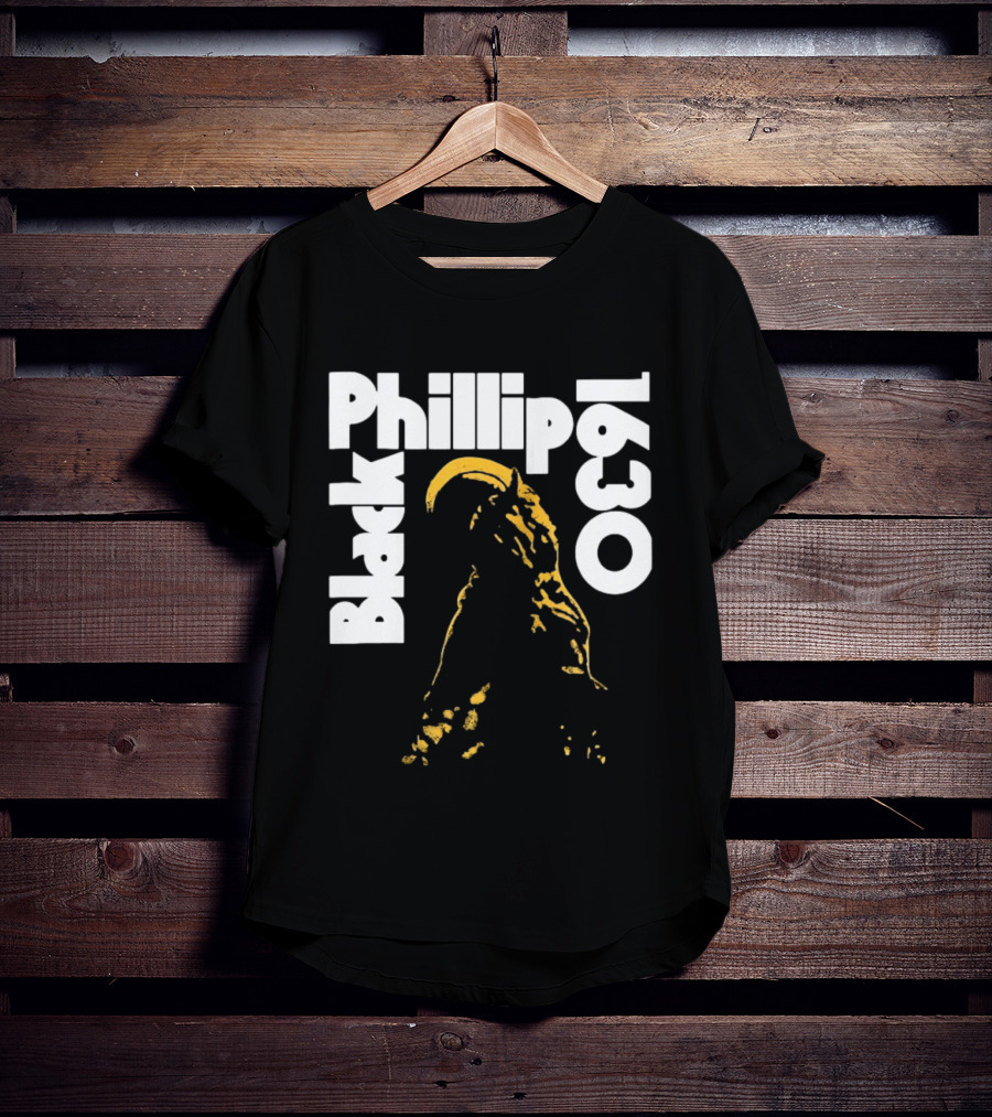 Black Phillip 1630 The Witch A24 Horror Movie T-Shirt