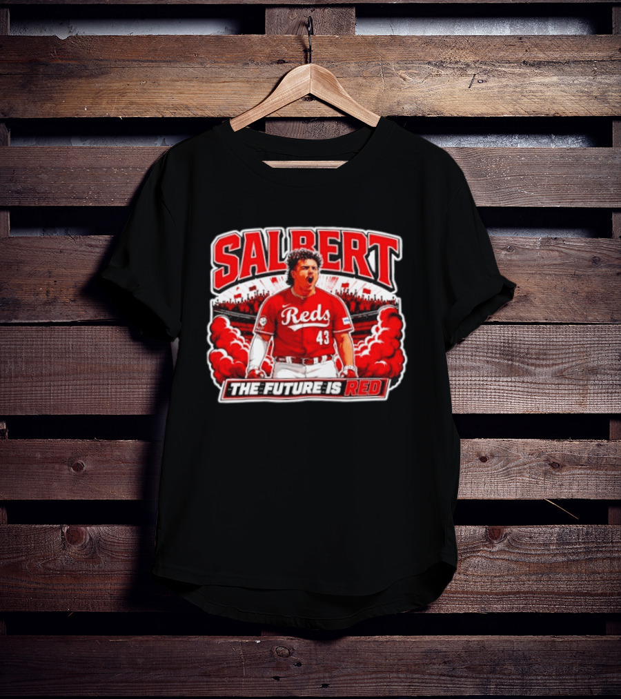 SAL BERT Reds No 43 The Future Is Red T-Shirt