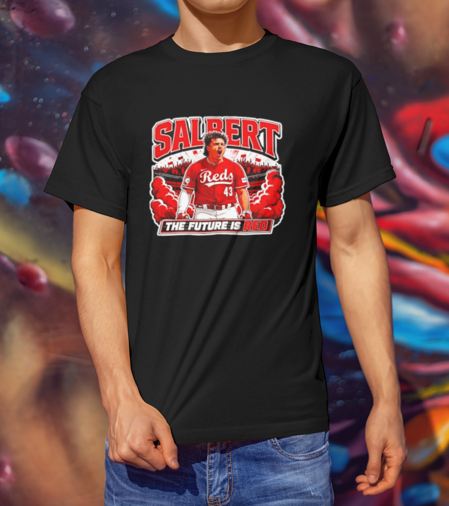 SAL BERT Reds No 43 The Future Is Red T-Shirt