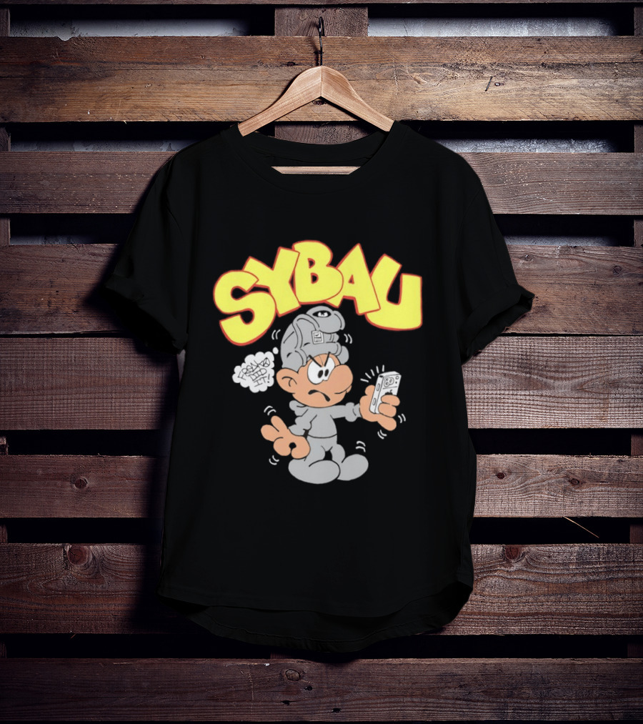 Sybau Freako Did It Cartoon Streetwear T-Shirt