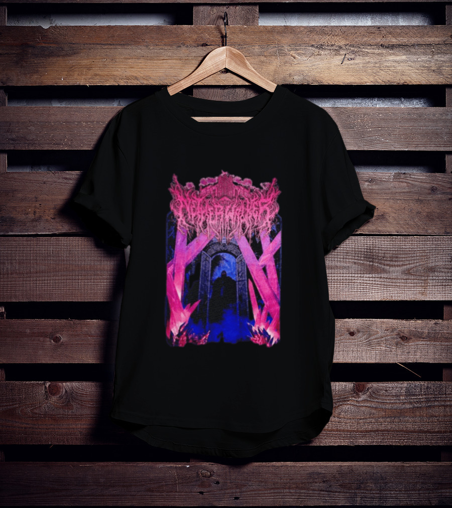 Netherwalker Crystal Knight Gothic Fantasy Portal Enigma T-Shirt