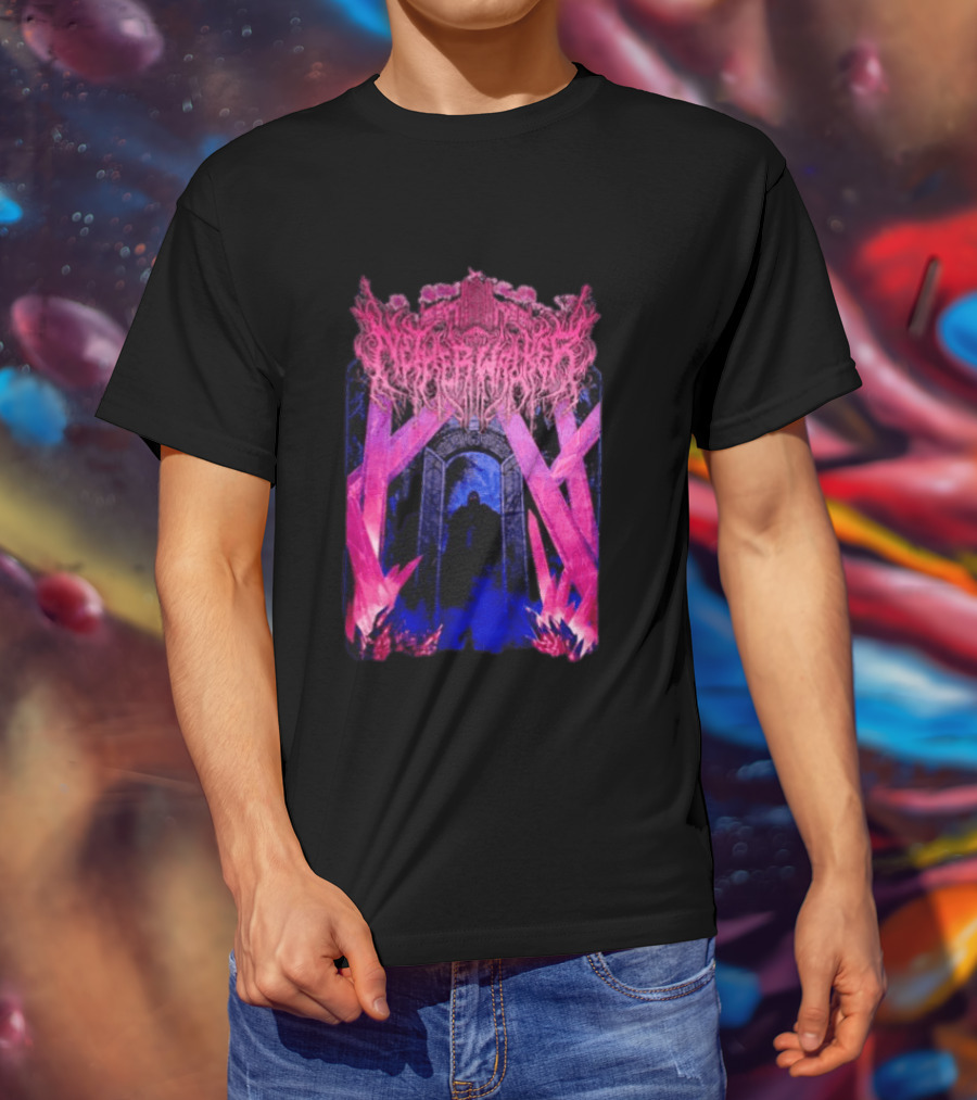 Netherwalker Crystal Knight Gothic Fantasy Portal Enigma T-Shirt