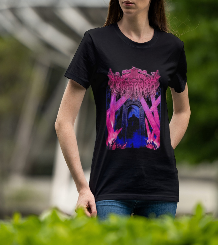 Netherwalker Crystal Knight Gothic Fantasy Portal Enigma T-Shirt