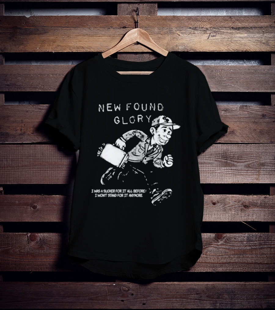 New Found Glory Boom Roasted I Was A Legend For It All Before I Won't Stand For It Anymore T-Shirt