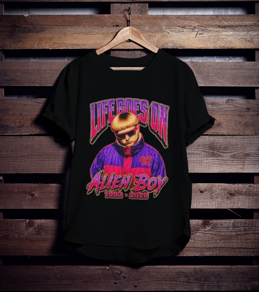 Oliver Tree Life Goes On Alien Boy 1993 2026 T-Shirt