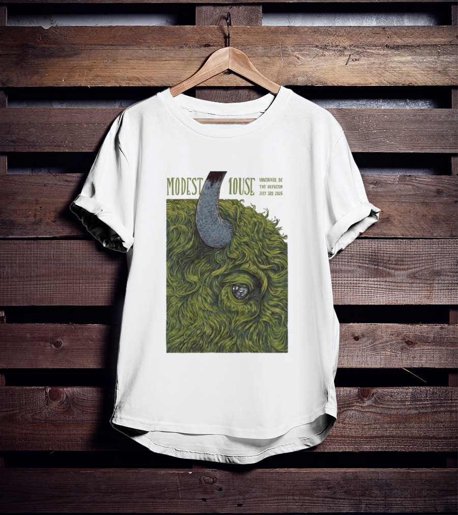 Modest Mouse Vancouver BC The Orpheum July 3 2026 Buffalo T-Shirt