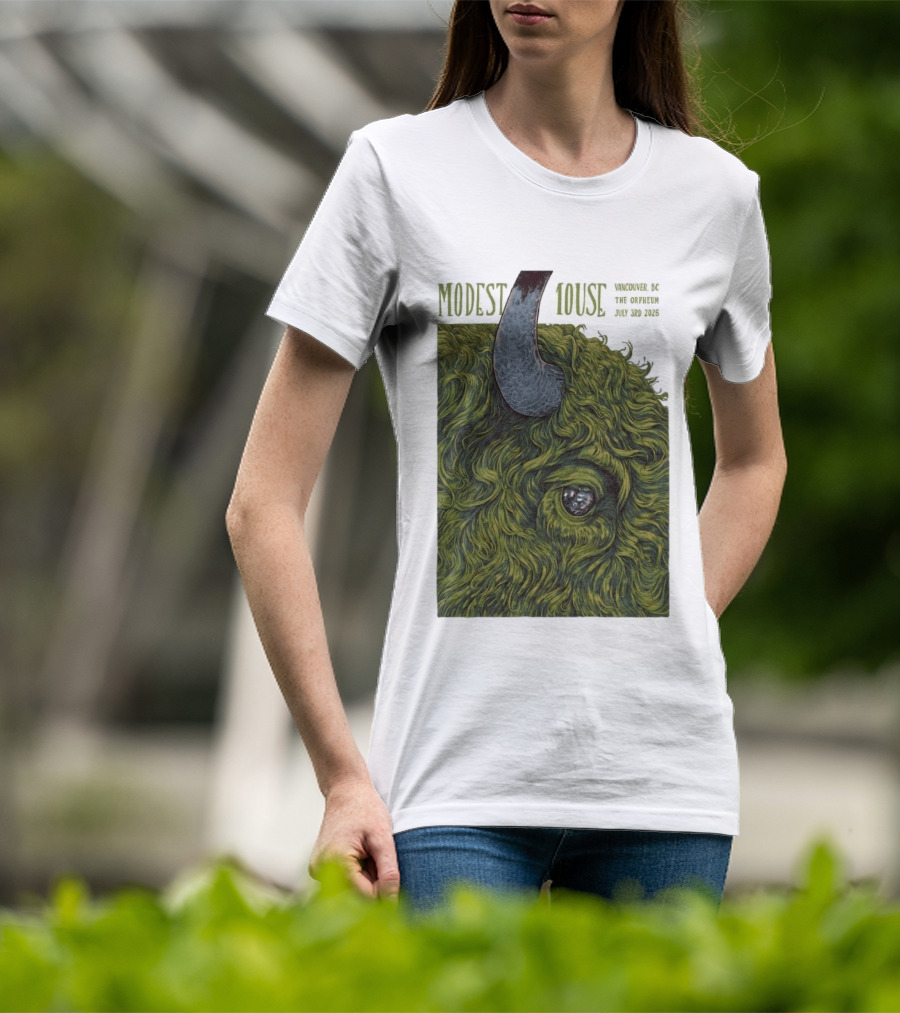 Modest Mouse Vancouver BC The Orpheum July 3 2026 Buffalo T-Shirt