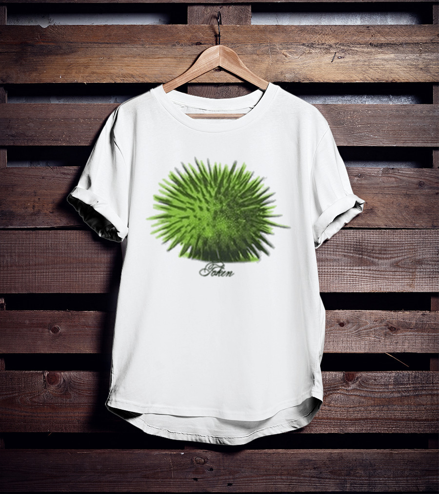 Note Token Nyc Touch Green Artistic Burst T-Shirt