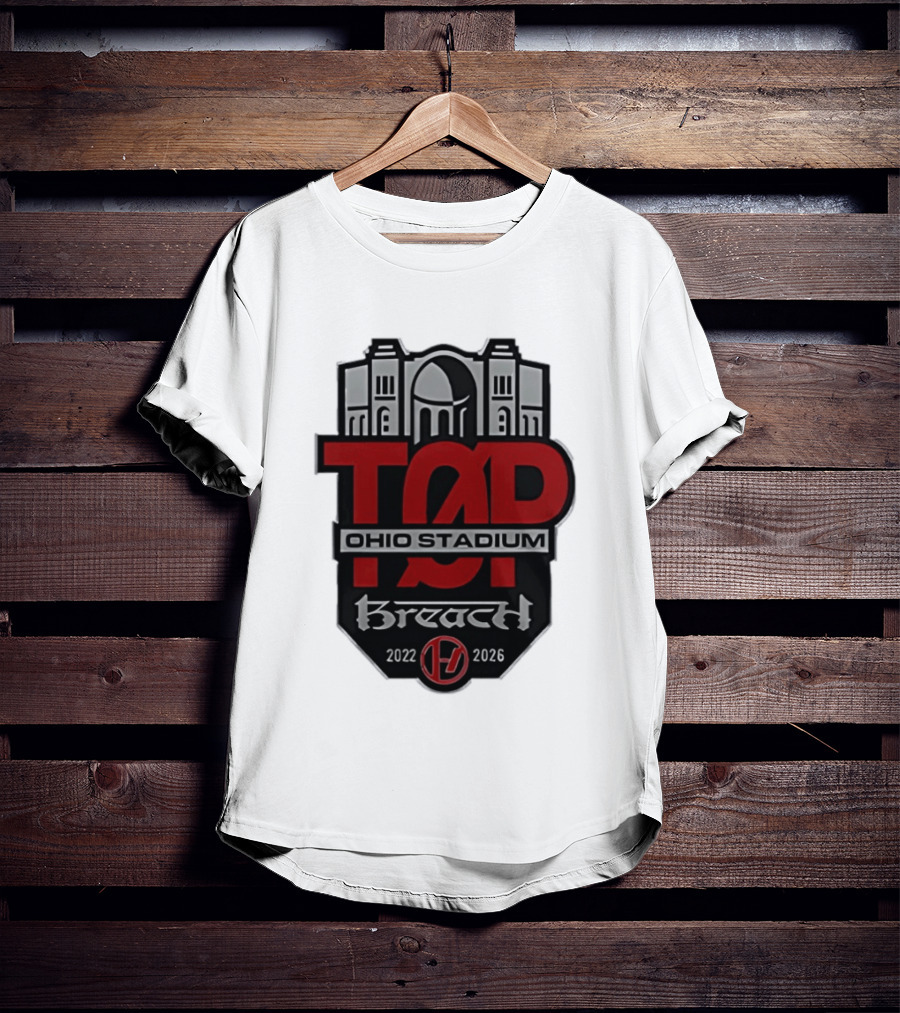 TAD Ohio Stadium Breach 2022 2026 T-Shirt